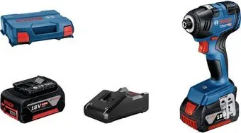 Bosch GDR 18V-200 Professional 06019J2107 (с 2-мя АКБ, кейс)