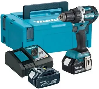 Makita DDF484RTJ (с 2-мя АКБ, кейс)
