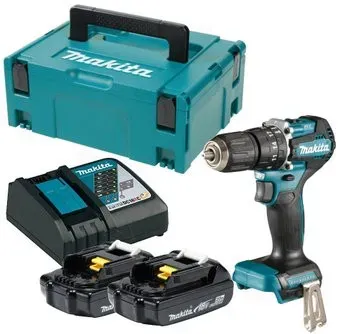 Makita DHP487RAJ (с 2-мя АКБ, кейс)