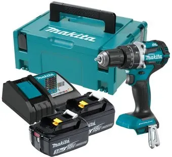 Makita DHP484RFJ (с 2-мя АКБ, кейс)