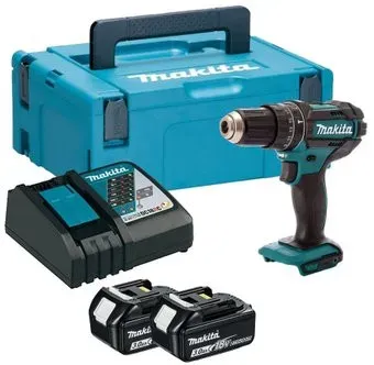 Makita DHP482RFJ (с 2-мя АКБ, кейс)