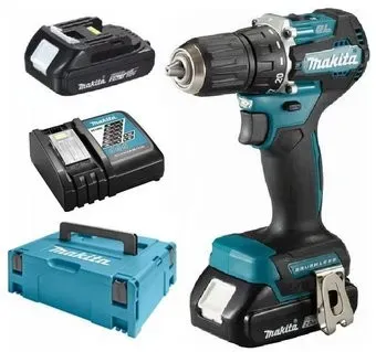 Makita DDF487RAJ (с 2-мя АКБ, кейс)