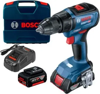 Bosch GSR 18V-50 Professional 06019H5003 (с 2-мя АКБ 5 Ач+2 Ач, кейс)