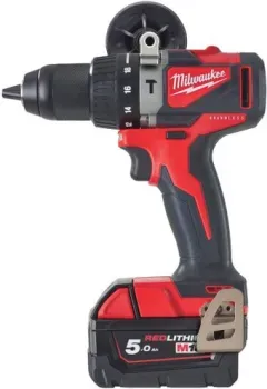 Milwaukee M18 BLPD2-502X 4933464517 (с 2-мя АКБ 5 Ач, кейс)