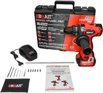 Brait BCDI20-4PUMBL PRO (с 1-м АКБ, кейс)