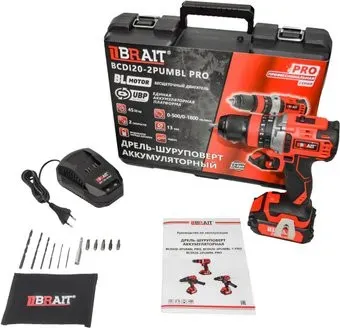 Brait BCDI20-2PUMBL PRO (с 1-м АКБ, кейс)