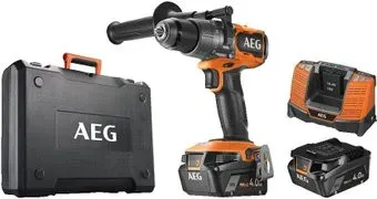 AEG Powertools BSB 18C3BL-402C 4935478938 (с 2-мя АКБ 4 Ач, кейс)