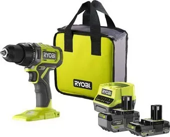 Ryobi RDD18-2C42S 5133005521 (с 2-мя АКБ 2 Ач+4 Ач, сумка)