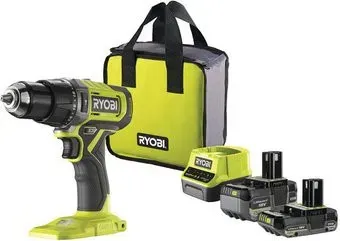 Ryobi RPD18-2C52S 5133005526 (с 2-мя АКБ 2 Ач+5 Ач, сумка)