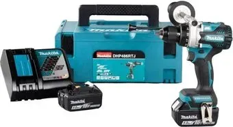 Makita DHP486RTJ (с 2-мя АКБ 5 Ач, кейс)
