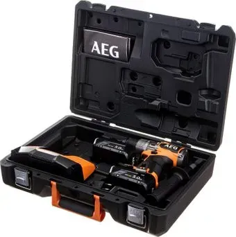 AEG Powertools BSB 18C3BL-502C 4935478939 (с 2-мя АКБ 5 Ач, кейс)