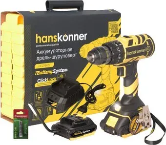 Hanskonner HCD1865I (с 2-мя АКБ, кейс)