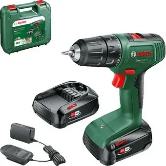 Bosch EasyDrill 18V-40 06039D8002 (с 2-мя АКБ 1.5 Ah, кейс)