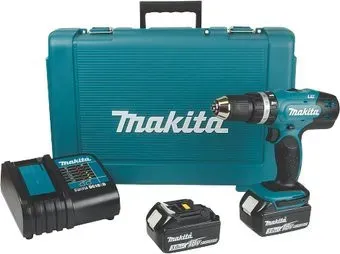 Makita DHP453SFE (с 2-мя АКБ, кейс)