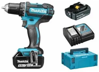 Makita DDF482RTJ (с 2-мя АКБ, кейс)