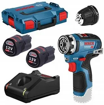 Bosch GSR 12V-35 FC 06019H3001 (с 2-мя АКБ, кейс)