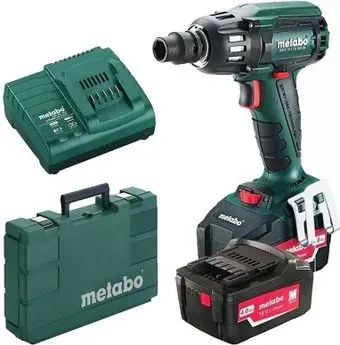 Metabo SSW 18 LTX 400 BL 602205650 (с 2-мя АКБ, кейс)