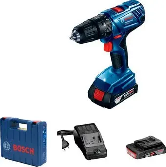 Bosch GSB 180-LI Professional 06019F8323 (с 2-мя АКБ, кейс)