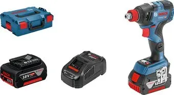 Bosch GDX 18V-200 C Professional 06019G4201 (с 2-мя АКБ, кейс)