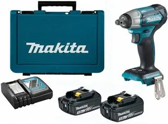 Makita DTW180RFE (с 2-мя АКБ, кейс)