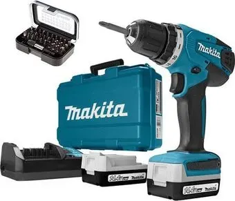 Makita DF347DWEX8 (с 2-мя АКБ, кейс)