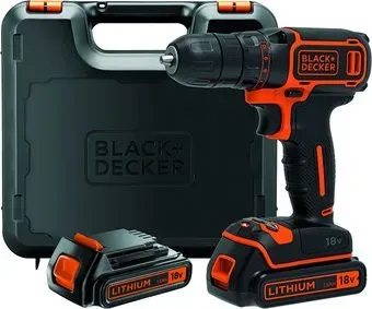 Black & Decker BDCDC18KB (с 2-мя АКБ и кейсом)