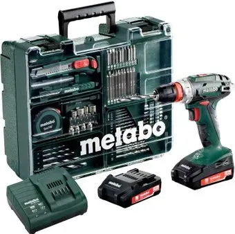 Metabo BS 18 Quick Set 602217880 (с 2-мя АКБ, кейс)