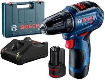 Bosch GSR 12V-30 Professional 06019G9020 (с 2-мя АКБ, кейс)
