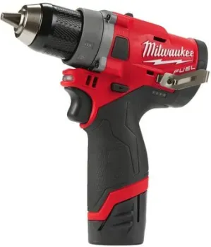 Milwaukee M12 FDD-202X Fuel 4933459816 (с 2-мя АКБ, кейс)