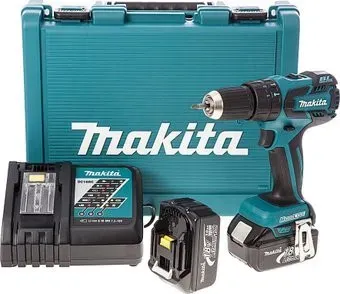 Makita DHP459RFE (с 2-мя АКБ, кейс)