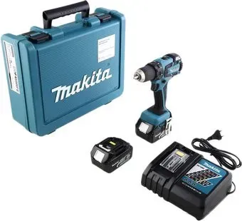 Makita DDF459RFE (с 2-мя АКБ, кейс)