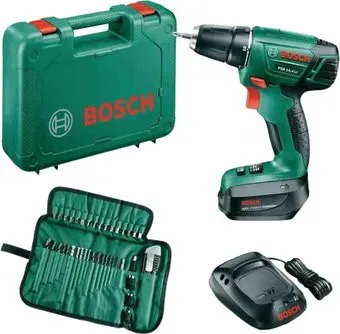 Bosch PSR 14.4 LI 0603954309 (с 1-им АКБ, набор оснастки)