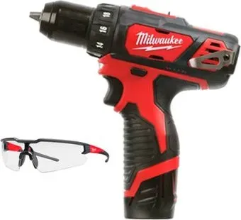 Milwaukee M12BDD-202С 4933441915P763 (с 2-мя АКБ, кейс)