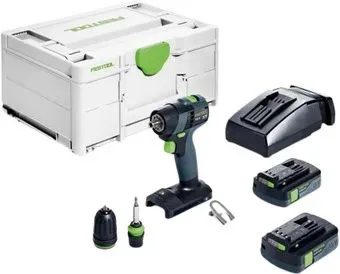 Festool TXS 18 C 3.0-Plus 576895 (с 2-мя АКБ, кейс)