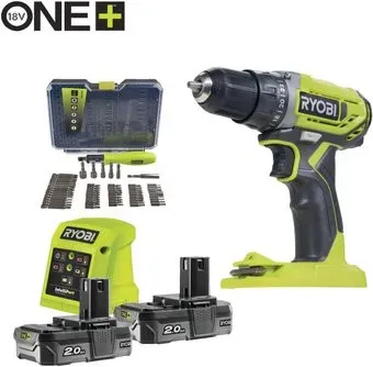 Ryobi RDD18-220SA59L 5133006267 (с 2-мя АКБ, кейс)