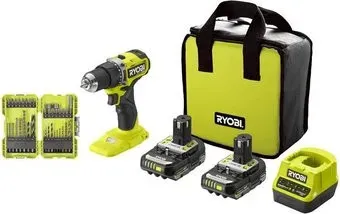 Ryobi HP RDD18C-2C20SA32 5133005624 (с 2-мя АКБ 2 Ач, сумка, набор оснастки)