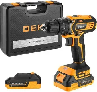 Deko DKCD20 Impact Set 063-4415 (с 2-мя АКБ 2 Ач, кейс)