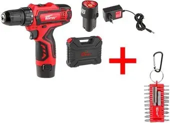 Wortex BD 1215-1 Li BD12151Li10029A2 (с 2-мя АКБ, оснастка, кейс)