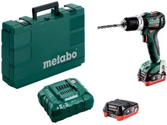 Metabo PowerMaxx SB 12 BL 601077800 (с 2-мя АКБ, кейс)