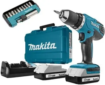 Makita DF457DWEX9 (с 2-мя АКБ, кейс)