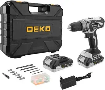 Deko DKCD20 Black Edition SET 3 063-4050 (с 2-мя АКБ, кейс)