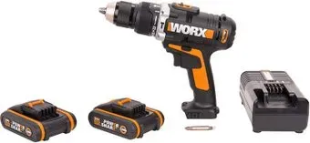 Worx WX372 (с 2-мя АКБ, кейс)