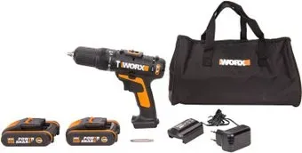 Worx WX371.3 (с 2-мя АКБ, сумка)