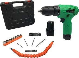 Zitrek Green 12 Pro 063-4073 (с 2-мя АКБ, кейс, набор оснастки)
