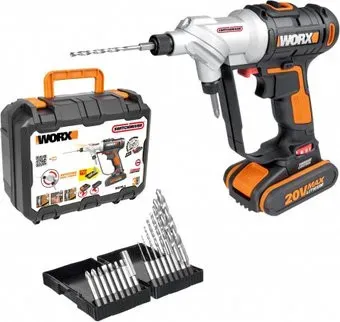Worx WX176.2 (с 1-им АКБ, кейс)