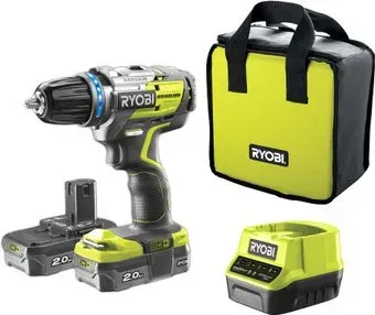 Ryobi R18DDBL-220S 5133003435 (с 2-мя АКБ)