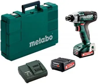 Metabo PowerMaxx SSD 12 601114500 (с 2-мя АКБ, кейс)