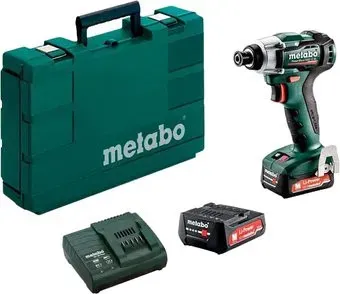 Metabo PowerMaxx SSD 12 BL 601115500 (с 2-мя АКБ, кейс)