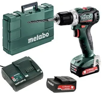 Metabo PowerMaxx BS 12 BL 601038500 (с 2-мя АКБ 2 Ah, кейс)