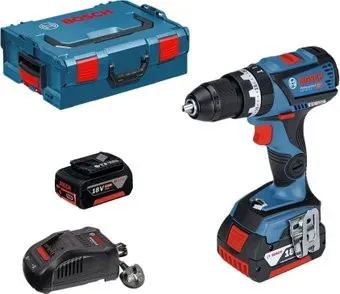 Bosch GSB 18V-60 C Professional 06019G2100 (с 2-мя АКБ, кейс)